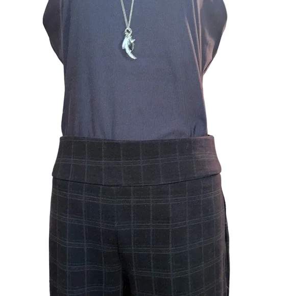 Premise Studio Black Plaid Pants Size Large - Picture 10 of 12